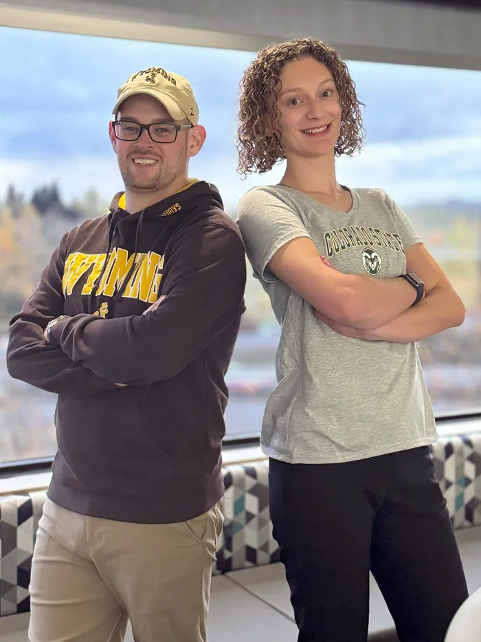 Two Miller Consulting Engineers team members