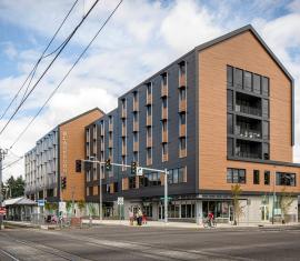 Central City Concern Podium Construction Portland OR