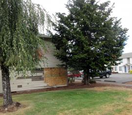 Vehicle Impact Damage - Apartments
