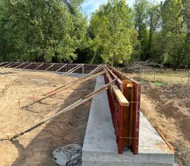 Meadowlark Development Retaining Wall 