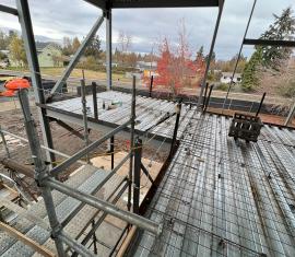 Houck Middle School Renovation - Steel Construction