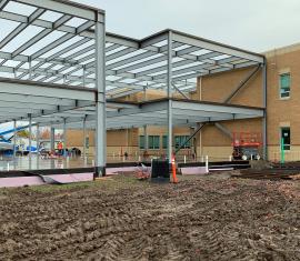Stephens Middle School Addition - Steel Design