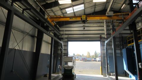 Public Utility Provider Bridge Crane