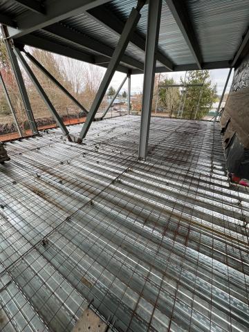Houck Middle School Improvements Salem OR - Slab on Metal Deck